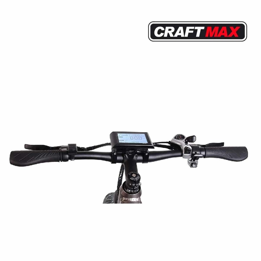 CRAFTMAX-Powermax-E-Bike-Fatbike-26-m-48V500W-Heckantriebsmotor-48V104Ah-Lithium-Ionen-Akku-Shimano-7-Gang-Schaltung-hydraulisch