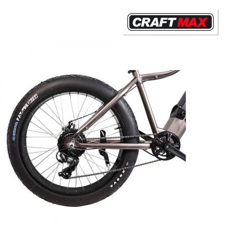 CRAFTMAX-Powermax-E-Bike-Fatbike-26-m-48V500W-Heckantriebsmotor-48V104Ah-Lithium-Ionen-Akku-Shimano-7-Gang-Schaltung-hydraulisch