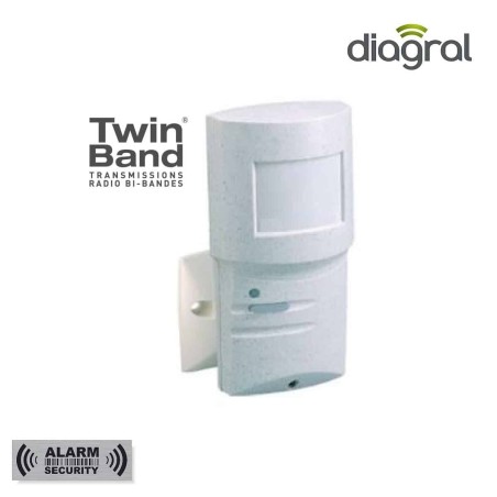 DIAGRAL®-TwinBand®-Funk-Alarmsystem-professional-Infrarot-Bewegungsmelder-DM500X