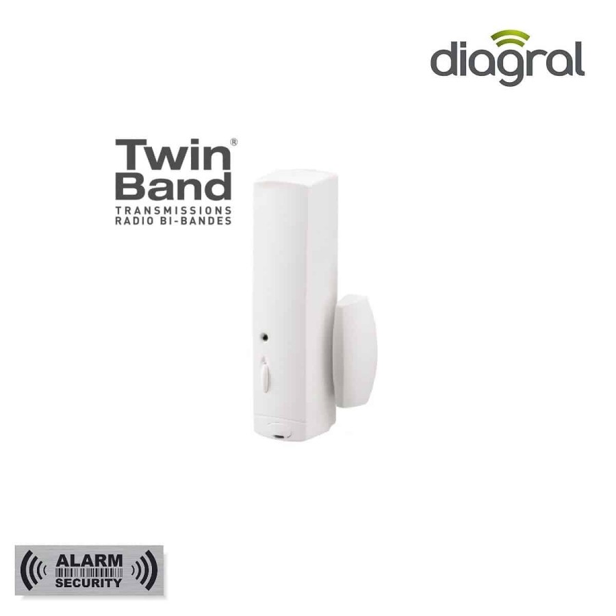 DIAGRAL®-TwinBand®-Funk-Alarmsystem-professional-Tuerkontaksensor-DO220X