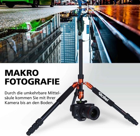 Rollei-C50i-Orange-Ieichtes-Macro-Stativ
