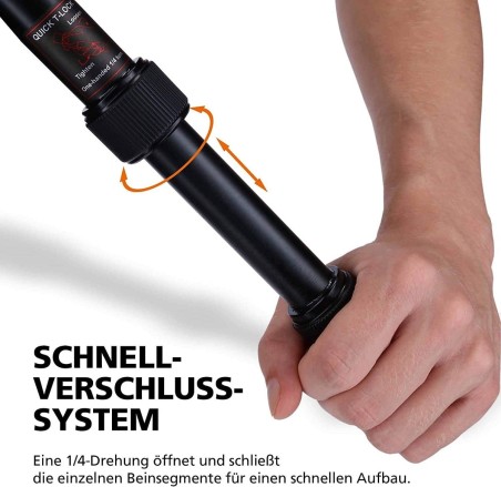 Rollei-C50i-Orange-Ieichtes-Stativ
