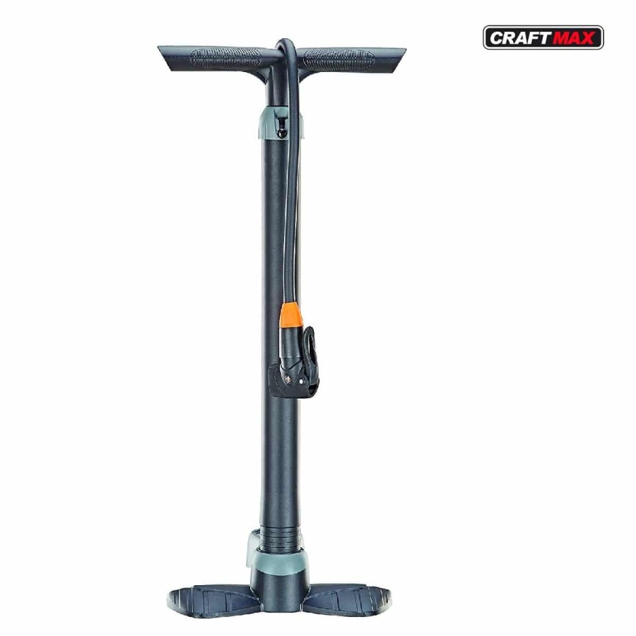 CRAFTMAX-aircontrol-Stand-Luftpumpe-mit-Manometer-und-Duo-Kopf-fuer-alle-Ventilarten-Air-X-Press-5