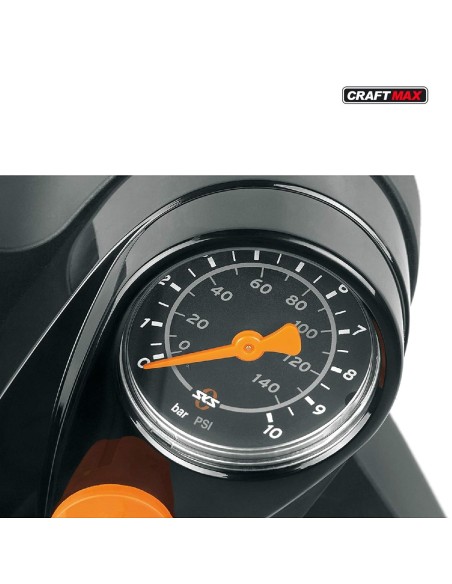 CRAFTMAX-aircontrol-Stand-Luftpumpe-mit-Manometer-und-Duo-Kopf-fuer-alle-Ventilarten-Air-X-Press-8
