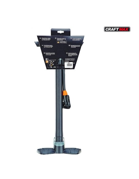 CRAFTMAX-aircontrol-Stand-Luftpumpe-mit-Manometer-und-Duo-Kopf-fuer-alle-Ventilarten-Air-X-Press-6