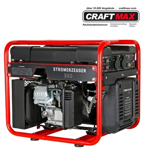 CAFTMAX-3500Watt-Inverter-Stromaggregat-4-Takt-Benzin-Motor-mit-Oelsensor-Eco-Modus-13l-Tankvolumen-5