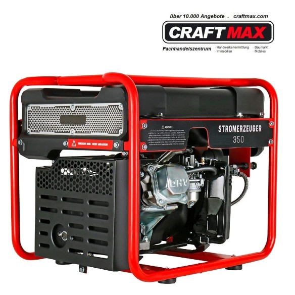 CAFTMAX-3500Watt-Inverter-Stromaggregat-4-Takt-Benzin-Motor-mit-Oelsensor-Eco-Modus-13l-Tankvolumen-6