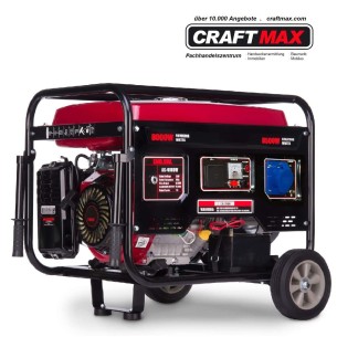 CAFTMAX-fahrbares-Inverter-Stromaggregat-9000Ws-105kVA-16PS-4-Takt-Benzin-Motor-mit-Elektro-Zuendung-1