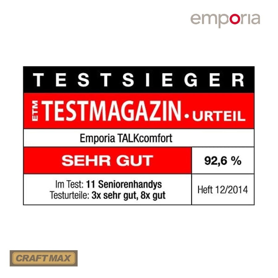 Emporia-TALKcomfort-Seniorenhandy-grosse-Display-Tasten-Tischladestation-46-cm-18-Zoll-Testsieger