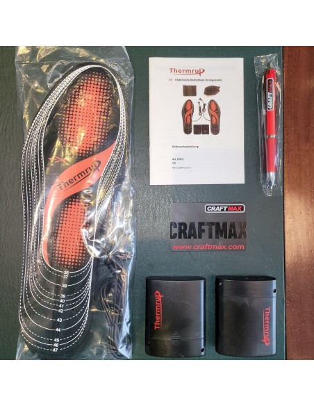 CRAFTMAX-therm-up-Beheizbare-Einlegesohlen-Thermosohlen-Zwei-Warmstufen