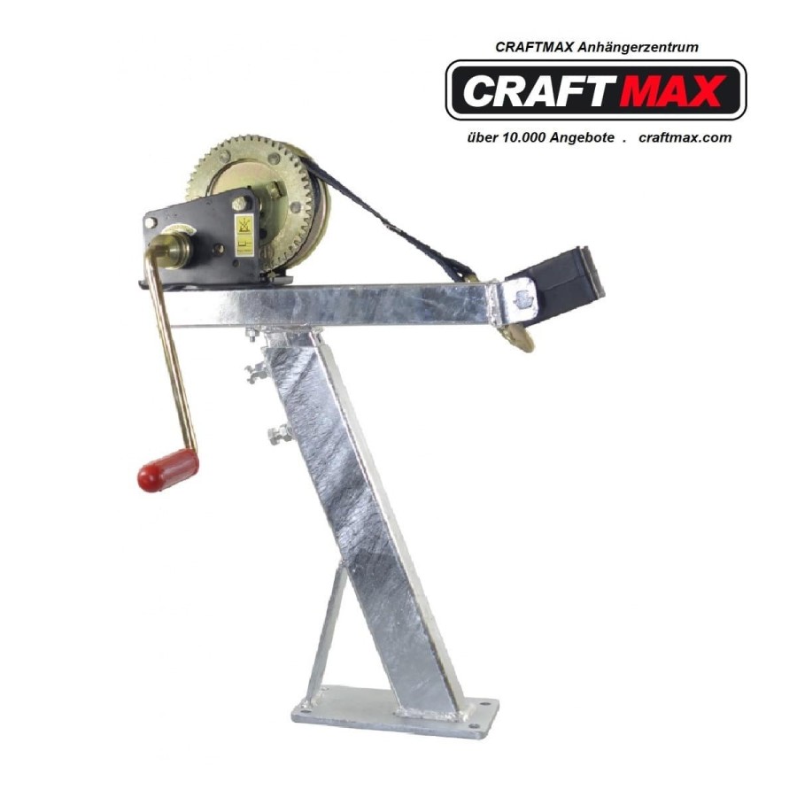 CRAFTMAX-Windenstand-verstellbar-robust-montierter-Rasterwinde-8mm-Drahtseil