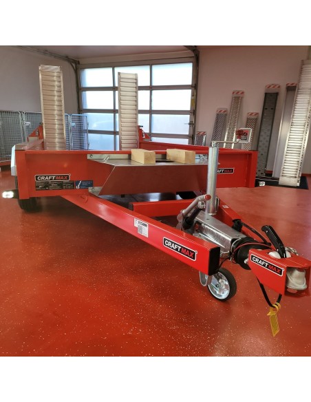 CRAFTMAX-MEGA-Baumaschinentransporter-3.5t-Schaufelauflage-schwenkbaren-Auffahrrampen-2730kg-Nutzlast-4