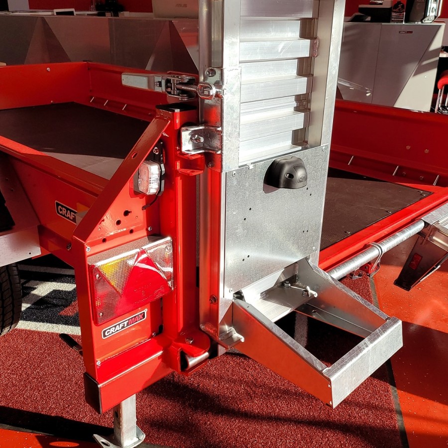 CRAFTMAX-MEGA-Baumaschinentransporter-3000Kg-Schaufelauflage-schwenkbaren-Auffahrrampen-2730kg-Nutzlast-16