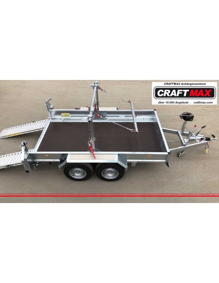 CRAFTMAX-CABLE-3500-Kabeltrommeltransporter-Kabeltrommeln-1500kg-3660x1800mm-Ratsche-hoehenverstellbar-Handseilwinde-900kg-4