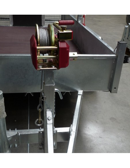 CRAFTMAX-CABLE-3500-Kabeltrommeltransporter-Kabeltrommeln-1500kg-3660x1800mm-Ratsche-hoehenverstellbar-Handseilwinde-900kg-3