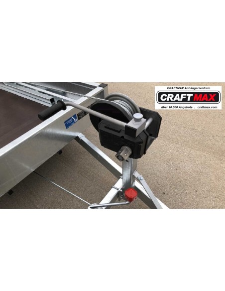 CRAFTMAX-CABLE-3500-Kabeltrommeltransporter-Kabeltrommeln-1500kg-3660x1800mm-Ratsche-hoehenverstellbar-Handseilwinde-900kg-17