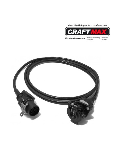 CRAFTMAX-Spiral-Zwischenkabel-24V-mit-15-pol-Stecker-zum-Zugfahrzeug-und-fuer-den-12V-Betrieb