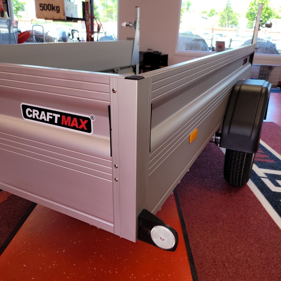 CRAFTMAX-KLAPPFIX-Kastenanhaenger-750Kg-ALU-Bordwaende-Stahlgitterheckklappe-5