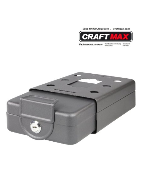 CRAFTMAX-minisafe-kleiner-tragbarer-Tresor-mit-Sicherheitsschluessel-Stahlseil-Montagerahmen-Moebel-Caravan-Auto-3