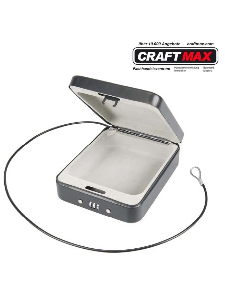 CRAFTMAX-codesafe-kleiner-tragbarer-Tresor-mit-Zahlenschloss-Stahlseil-fuer-Moebel-Caravan-Auto-1