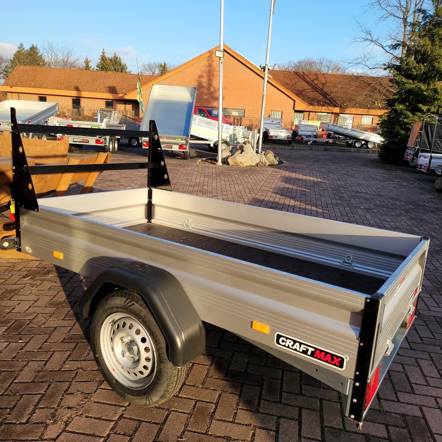 CRAFTMAX-BUDGET-Kastenanhaenger-mit-V-Deichsel-ALU-Bordwaenden-80cm-H-Gestell-aus-gepulvertem-Stahl-750-Kg-ungebremst-6