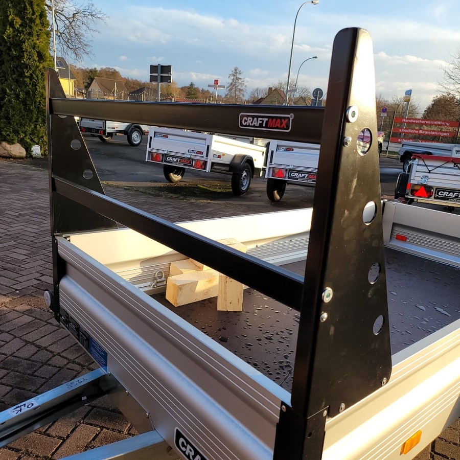 CRAFTMAX-BUDGET-Kastenanhaenger-mit-V-Deichsel-ALU-Bordwaenden-80cm-H-Gestell-aus-gepulvertem-Stahl-750-Kg-ungebremst-9