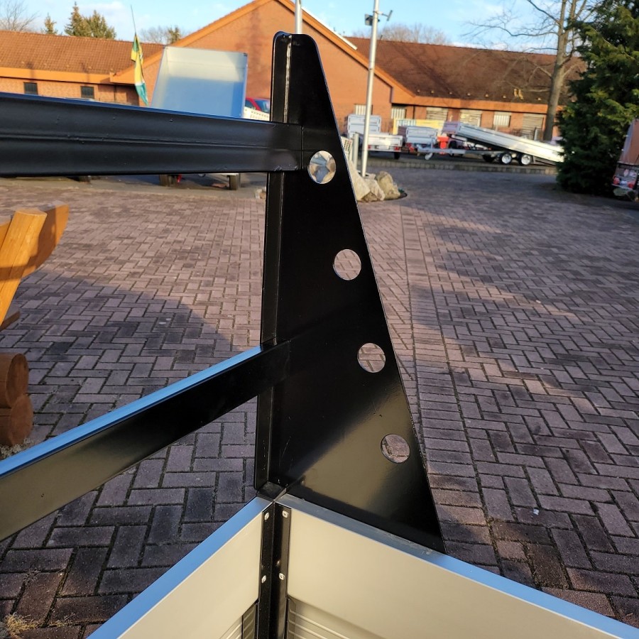CRAFTMAX-BUDGET-Kastenanhaenger-mit-V-Deichsel-ALU-Bordwaenden-80cm-H-Gestell-aus-gepulvertem-Stahl-750-Kg-ungebremst-7