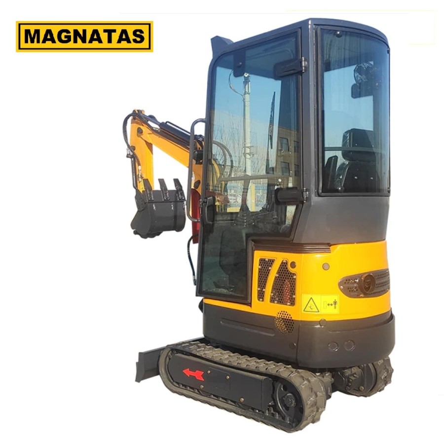 MAGNATAS-Diesel-Mini-Bagger-mit-Glaskanzel