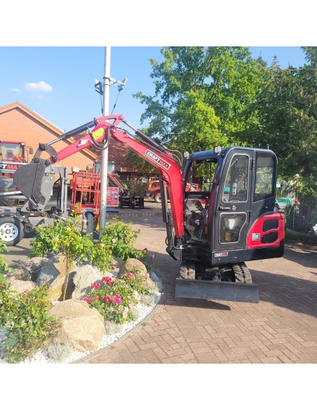 CRAFTMAX-Kettenbagger-1.8t-18.4KW25PS-Diesel-Glas-Fahrerkabine-Joystick-schwenkbarer-Baggerarm-2