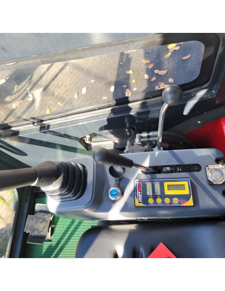 CRAFTMAX-Kettenbagger-1.8t-18.4KW25PS-Diesel-Glas-Fahrerkabine-Joystick-schwenkbarer-Baggerarm-12