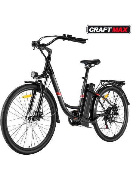 CRAFTMAX-Seniors26-E-Bike-Elektrofahrrad-Seniorenrad-26Zoll-350W-Narbenmotor-36V-8-Amh-7Gang-Nabenschaltung