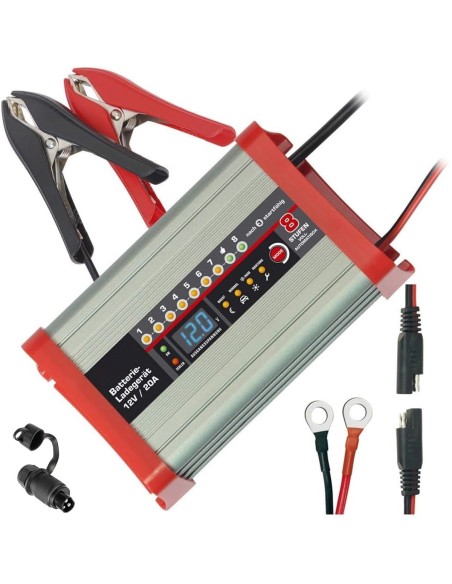CRAFTMAX-20A-12Volt-Batterieladegeraet-Schnell-und-Erhaltungsladung-fuer-PKW-Anhaenger-Kipper-mit-Elektrohydraulik-1