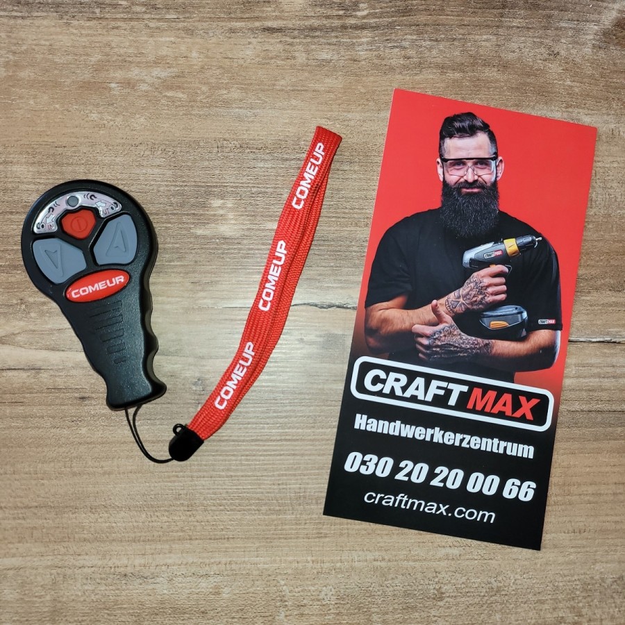 CRAFTMAX-come-up-Funk-Fernbedienung-fuer-KipperElektrohydaulik-Pumpe-Hydrokompaktaggregat
