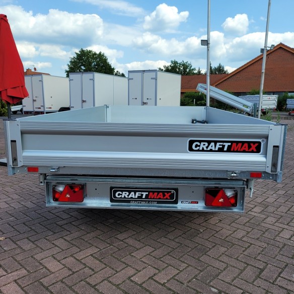 CRAFTMAX-BOSS-Dreiseitenkipper-2.600Kg-ALU-Bordwaende-Stahlboden-pumpless-Hydraulik-Akku-Schrauber-306x175x30cm-6