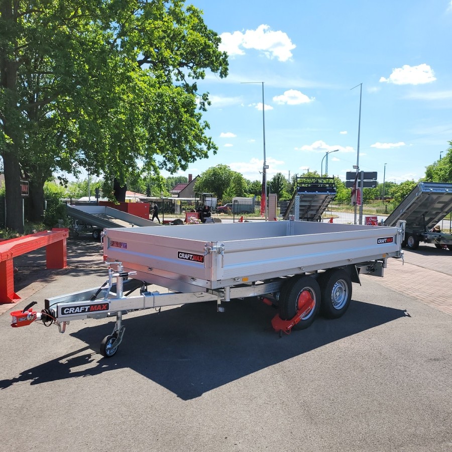 CRAFTMAX-KING-Dreiseitenkipper-3.500-Kg-Alu-Bordwand-E-Hydraulik-100kmh-3.660x2-5