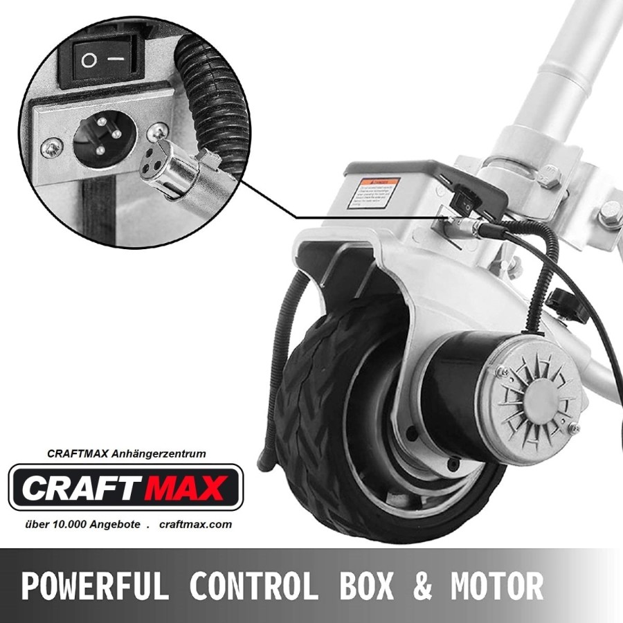 CRAFTMAX-350W-12V-Motorisiertes-Stuetzrad-Rangierhilfe-fuer-PKW-Anhaenger-Zugkraft-22t.-6