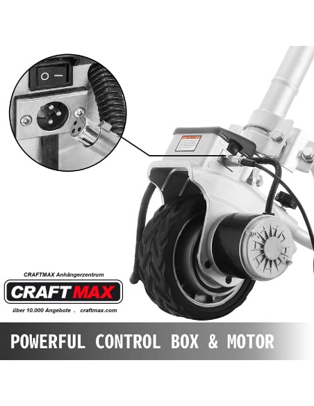 CRAFTMAX-350W-12V-Motorisiertes-Stuetzrad-Rangierhilfe-fuer-PKW-Anhaenger-Zugkraft-22t.-6