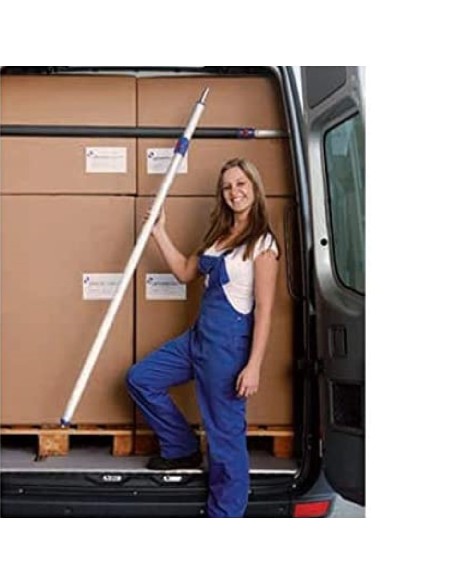 CRAFTMAX-Universal-Sperrbalken-Schutzschlauch-Alu-Blockierkraft-300-daN-Rundsperrbalken-Kombi-Zapfen-Verstellbereich-1550-2050-m