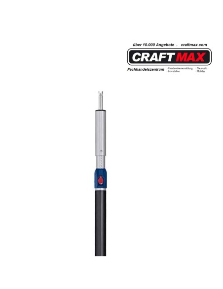 CRAFTMAX-Universal-Sperrbalken-Schutzschlauch-Alu-Blockierkraft-300-daN-Rundsperrbalken-Kombi-Zapfen-Verstellbereich-1550-2050-m