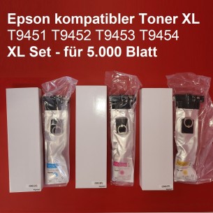 Epson-kompatible-Tintenpatronen-XL-Set-T9451-T9452-T9453-T9454-fuer-WorkForce-Pro-WF-C5210-WF-C5290-WF-C5710DWF-WF-C5790DWF-XL-f 2