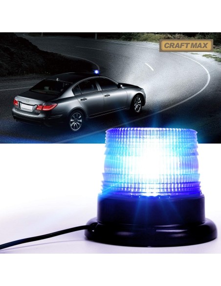 CRAFTMAX-LED-Rundumleuchte-blau-fuer-Polizei-Auto-Magnetfuss-12V80V-1