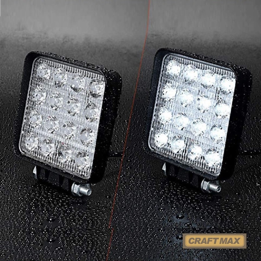 CRAFTMAX-LED-Arbeitsleuchte-Rueckfahrscheinwerfer-fuer-Auto-LKW-Anhaenger-Bagger-Radlader-Hebebuehne-12V24V-48W-3
