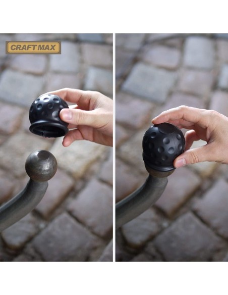 CRAFTMAX-Anhaengerkupplung-Abdeckung-universal-Gummi-Golfball-Form-5