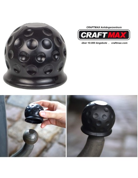 CRAFTMAX-Anhaengerkupplung-Abdeckung-universal-Gummi-Golfball-Form-3