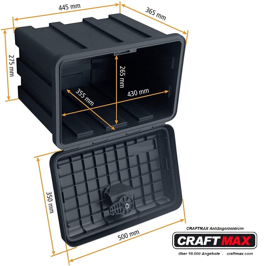 CRAFTMAX-Unterflur-Anhaengerbox-Kunststoff-Gurtkiste