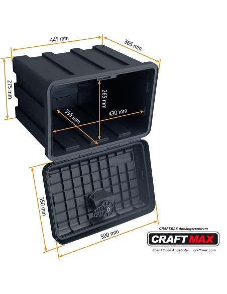 CRAFTMAX-Unterflur-Anhaengerbox-Kunststoff-Gurtkiste