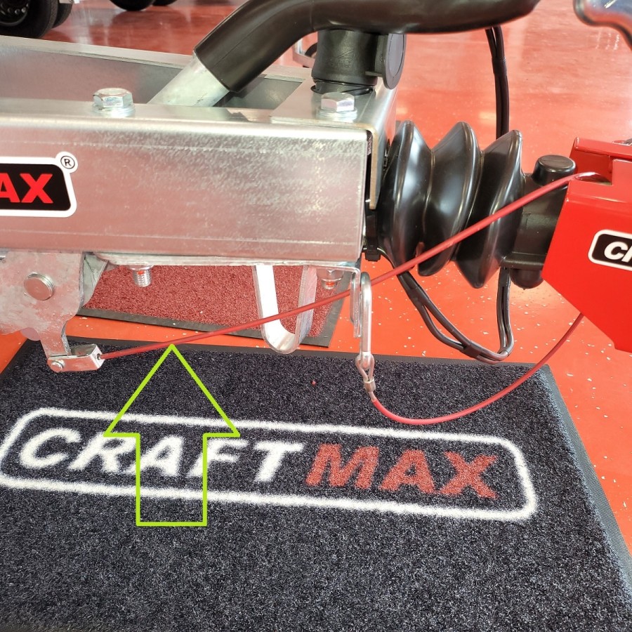 CRAFTMAX-Brems-und-Abreissseil-1000mm-Gabelkopf-aus-Stahl-fuer-PKW-Anhaenger
