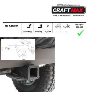 CRAFTMAX-Anhaengerkupplung-Adapter-fuer-US-Fahrzeuge-1 2