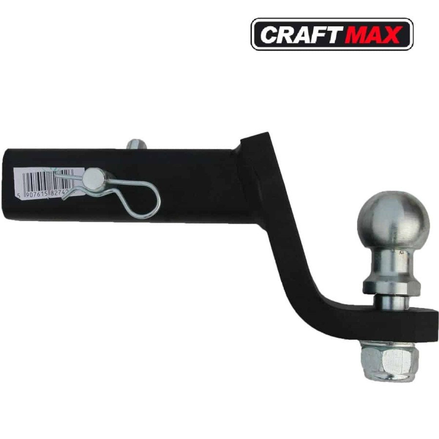 CRAFTMAX®-Anhaengerkupplung-Adapter-fuer-US-Fahrzeuge-Kugelkopf-Kupplungskugel-mit-tiefgezogenem-Kugelkopf-1