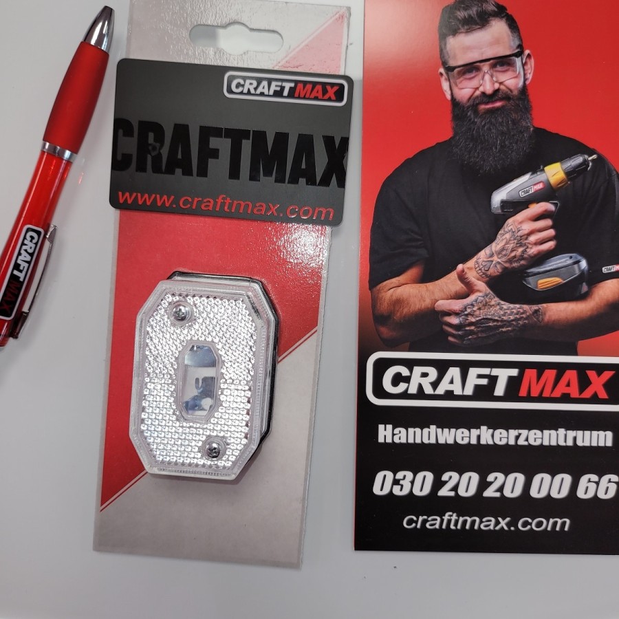 CRAFTMAX®-Begrenzungsleuchte-Flexipoint-weiss-verpackt-Masse-65x44x23mm